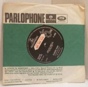 A collection of Beatles singles with Factory Sample Not For Sale including Yellow Submarine-