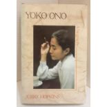Yoko Ono A Biography by Jerry Hopkins with signed bookplate.