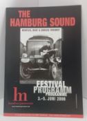 The Hamburg Sound Festival Programme 3-5 June 2006 signed by Astrid Kirchherr and Cynthia Lennon.