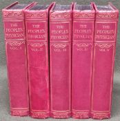 Five vols - Cassells The Peoples Physician All appear in reasonable used condition