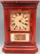 Early 20th century Walnut veneered Seth Thomas American clock