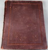 Leather bound volume - The Life of our blessed Lord and Saviour Jesus Christ, by the Rev. J.