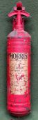Vintage Morris small wall hanging fire extinguisher. Approx. 36cms H