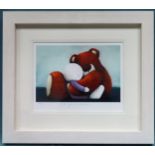 Doug Hyde - Framed and pencil signed polychrome Giclée print on paper - In Your Arms