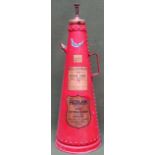 Vintage 1960's The Redlam freestanding fire extinguisher. Approx. 69cms H