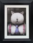 Doug Hyde - Framed and pencil signed polychrome Giclée print on paper - Top Cat