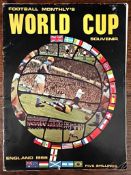 FOOTBALL MONTHLY WORLD CUP SOUVENIR, ENGLAND 1966