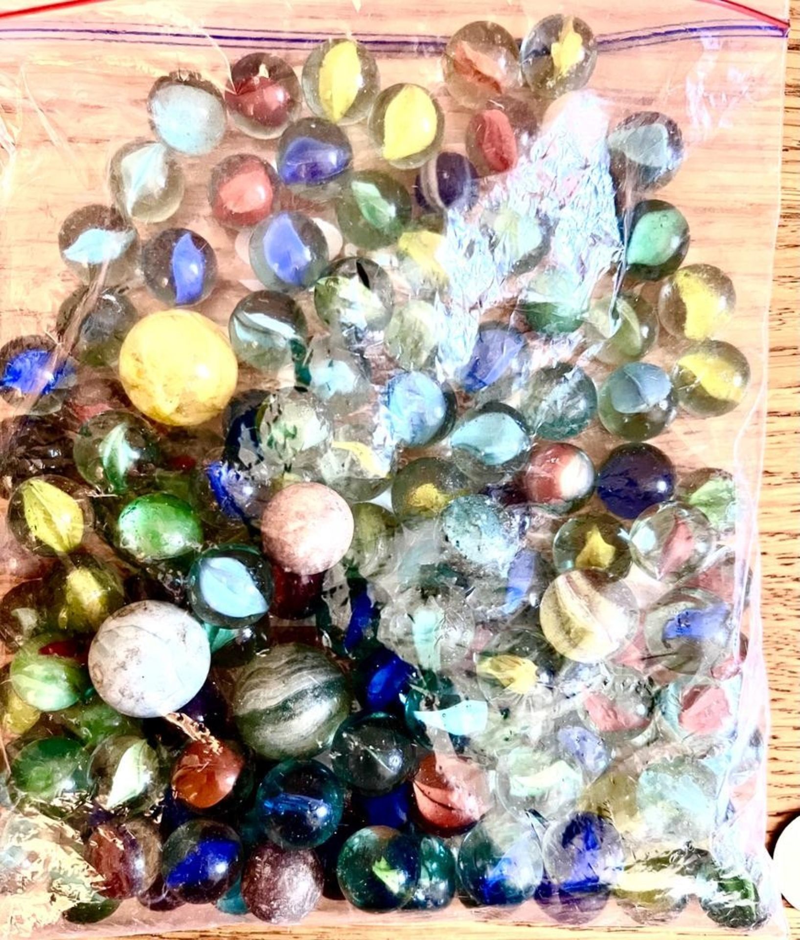 BAG OF OLD MARBLES - Image 2 of 3
