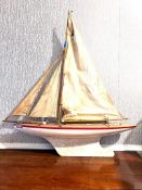 STAR YACHT MODEL 'OCEAN STAR', MADE IN BIRKENHEAD, DATE?, APPROX 61cm BOW TO STERN