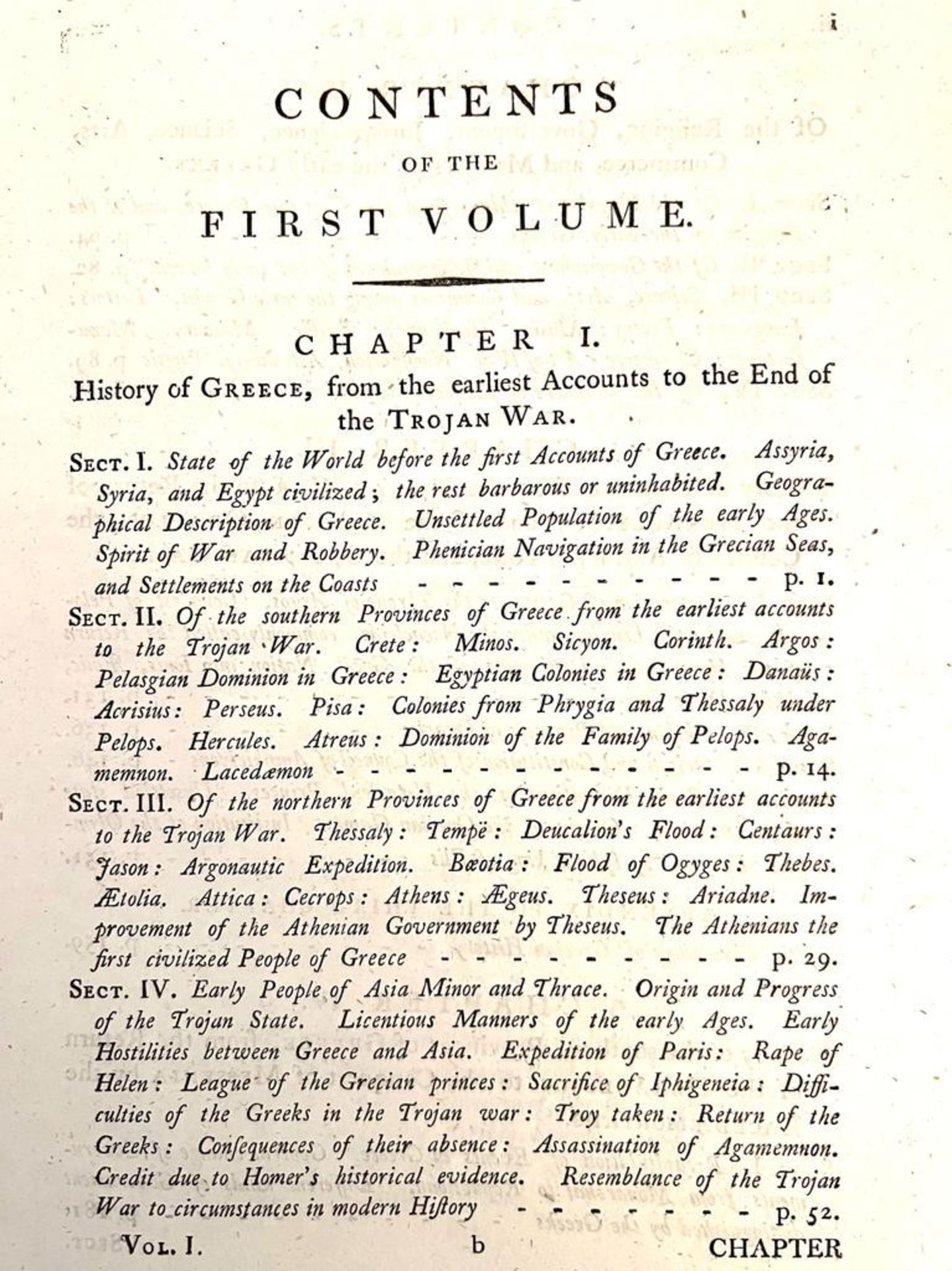 MITFORD, WILLIAM, HISTORY OF GREECE, FIVE VOLUMES, 1808, FULL LEATHER, MARBLED END PAPERS - Image 4 of 4