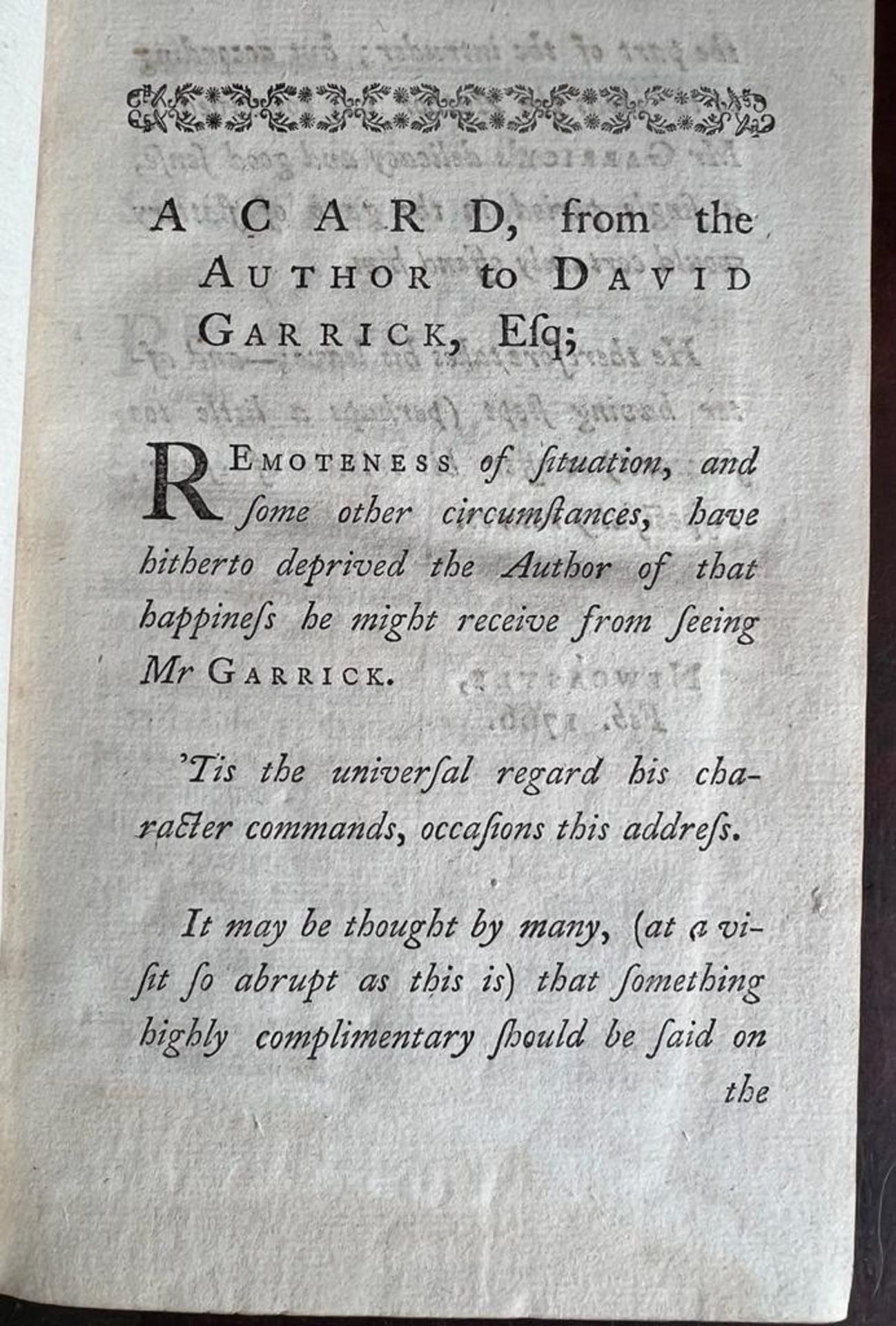 JOHN CUNNINGHAM, PASTORAL POEMS, 1766, FIRST EDITION - Image 3 of 3