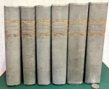 GAZETTEER PARLIAMENTARY 1840-43 ENGLAND AND WALES, FOUR VOLUMES, PUBLISHED FULLARTON 1843, BINDING