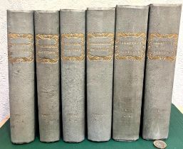 GAZETTEER PARLIAMENTARY 1840-43 ENGLAND AND WALES, FOUR VOLUMES, PUBLISHED FULLARTON 1843, BINDING