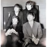 UNSIGNED ORIGINAL UNPUBLISHED PHOTOGRAPH DEPICTING THE BEATLES, WITH ORIGINAL NEGATIVE