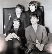 UNSIGNED ORIGINAL UNPUBLISHED PHOTOGRAPH DEPICTING THE BEATLES, WITH ORIGINAL NEGATIVE