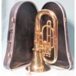 AMATI KRASLICE VINTAGE CASED BRASS EUPHONIUM