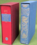 FOLIO SOCIETY TWO VOLUMES - GRIMM'S FAIRY TALES & A HISTORY OF THE ENGLISH SPEAKING PEOPLE