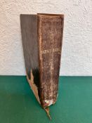 MANKS BIBLE, LEATHER BOUND, 1819