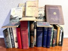 ASSEMBLAGE OF VARIOUS BOOKS AND PAMPHLETS RELATING TO SAILING AND SHIPPING LUBBOCK, LAST OF THE