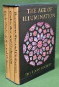 FOLIO VOLUME SET OF THREE - THE AGE OF ILLUMINATION REASONABLE USED CONDITION