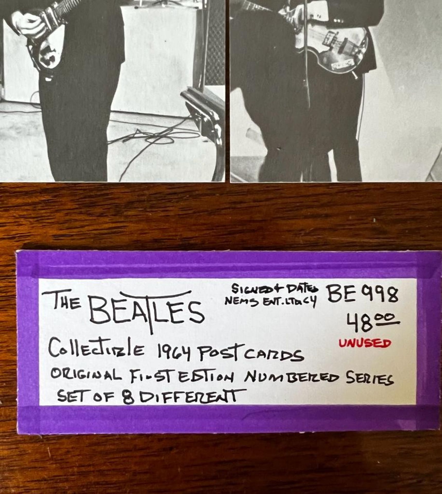EIGHT 1964 BEATLES POSTCARDS - Image 5 of 5