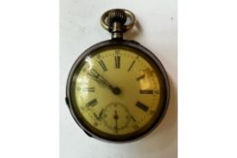 SWISS CONTINENTAL COLOURED POCKET WATCH