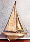 EARLY ARCTIC STAR YACHT, APPROX 51cm BOW TO STERN