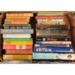 Quantity of mostly hardback volumes Inc. Geography, Wildlife, Biology, etc used and unchecked