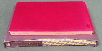 FOLIO SOCIETY TWO VOLUMES - EINHARD & MR NORRIS CHANGES TRAINS REASONABLE USED CONDITION