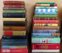 Quantity of mostly hardback volumes Inc. China, Wales, Africa, etc used and unchecked