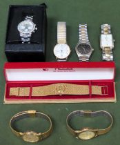 Collection of various wristwatches all used and unchecked