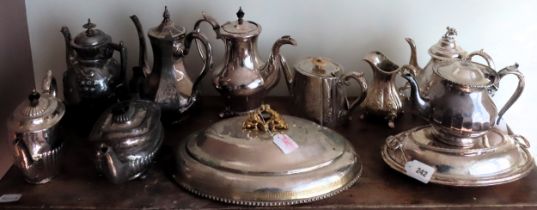 Quantity of various silver plated ware all used and unchecked