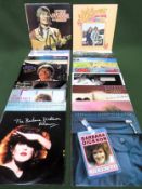 Quantity of vinyl records - all John Denver & Barbara Dickson all used and unchecked