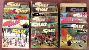 Quantity of Giles Cartoons reasonable used condition unchecked