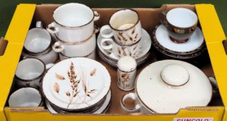 Sundry ceramics, stoneware, Inc. Midwinter Wild Oats etc all used and unchecked