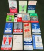 Parcel of various 1960's Football programmes including European, Internationals, Finals etc All in