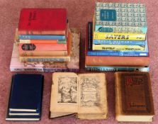 Mixed lot of various vintage mostly hardback volumes reasonable used condition unchecked