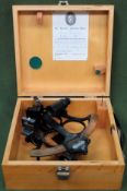 Vintage 1970's Heath Navigational Ltd ships sextant. No. 72379