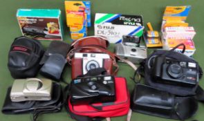 Parcel of various Cameras and Accesories All in used condition, unchecked