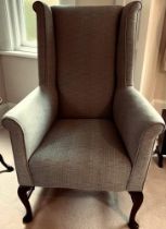 20th Century winged armchair