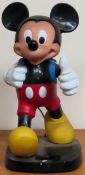 Vintage Disney Mickey Mouse form telephone. Approx. 35cm H Used condition, not tested for working
