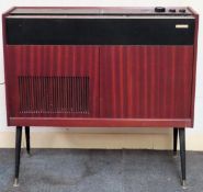 Mid 20th century "Cossor" Radiogram. Approx. 74cm H x 79cm W x 33cm Used condition, not tested for