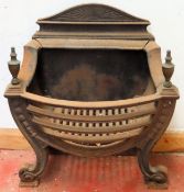 Victorian cast iron fire grate used condition