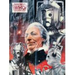 Doctor Who magazine poster. App. 54 x 42cm used with pinholes and very minor tears