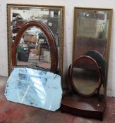 Various wall mirrors etc all used and unchecked