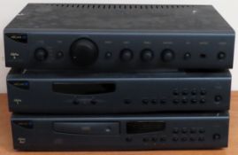 ARCAM Alpha 8 Amplifier, Alpha 7 Tuner, plus Alpha 8 SE CD Player Used condition, not tested for