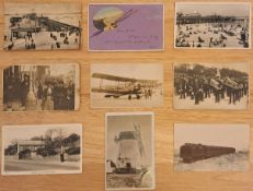VARIOUS LOCAL, RECREATIONAL AND VEHICULAR RELATED POSTCARDS