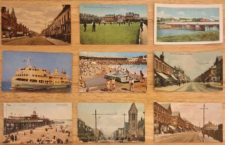 PARCEL OF VARIOUS LOCAL RELATED POSTCARDS