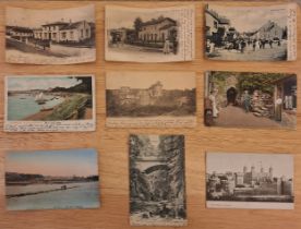PARCEL OF VARIOUS POSTCARDS DEPICTING THE TOWER OF LONDON ETC
