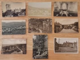 PARCEL OF VARIOUS POSTCARDS DEPICTING COUNTRYSIDE SCENES ETC